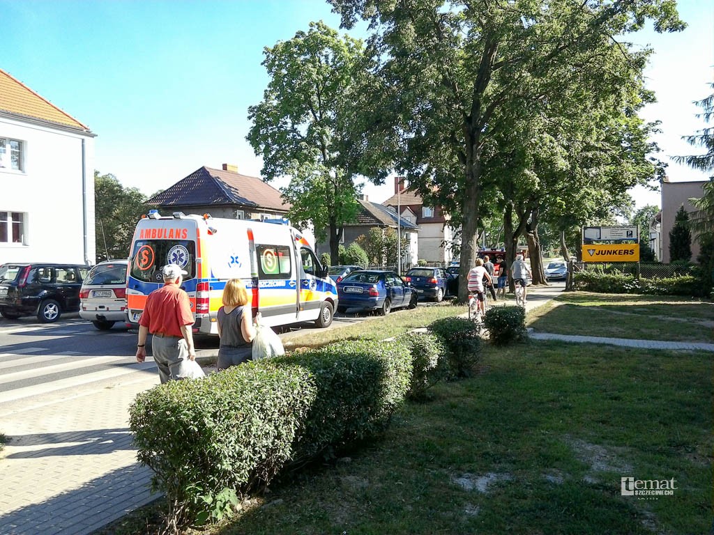Kolizja na Szczecińskiej