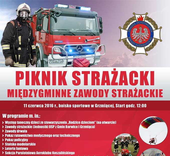 Międzygminne Zawody Strażackie. Zaproszenie