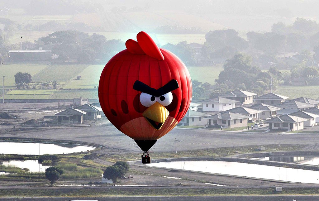 Wielki Angry Bird będzie latał nad Szczecinkiem