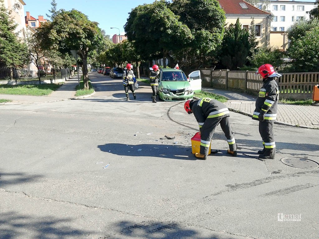 Kolejna kolizja na skrzyżowaniu Chełmińskiej i Kamiennej