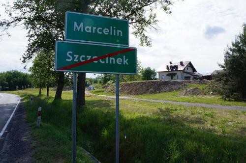Pędził przez Marcelin 105 km/h
