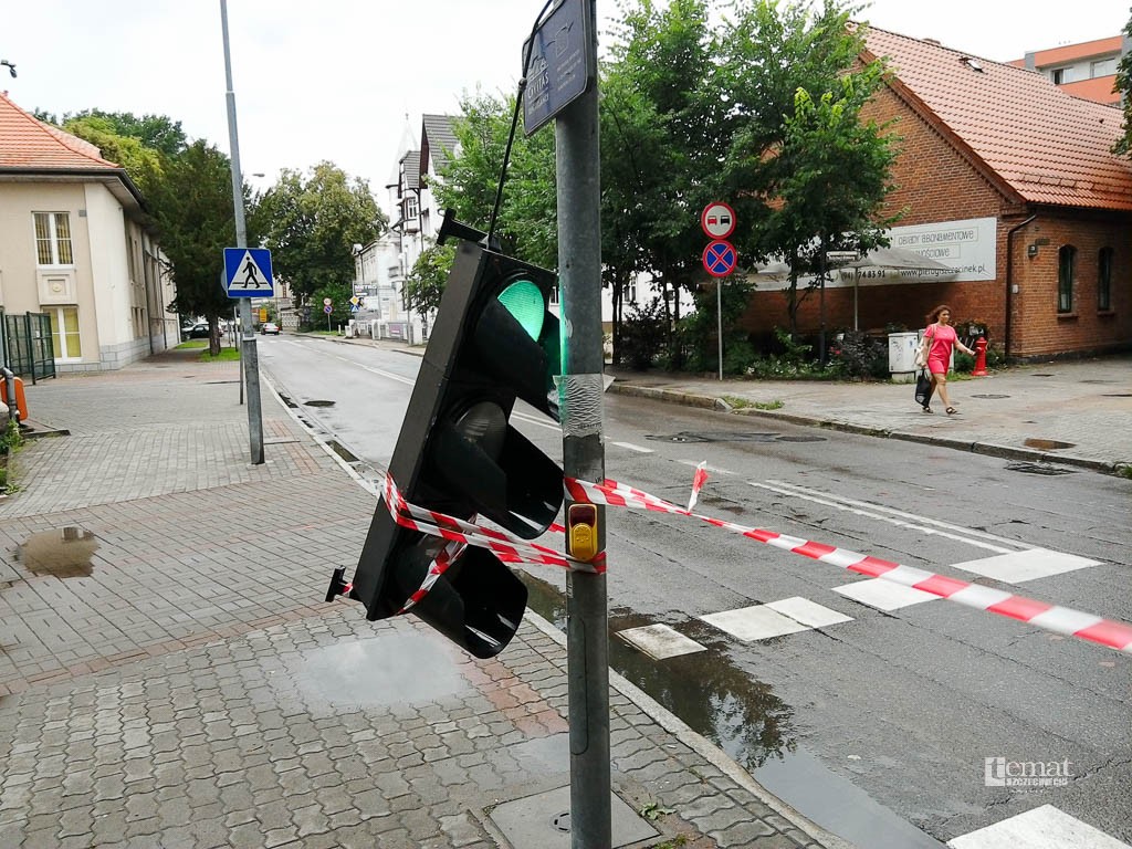 Nie działa sygnalizacja na ul. Ordona