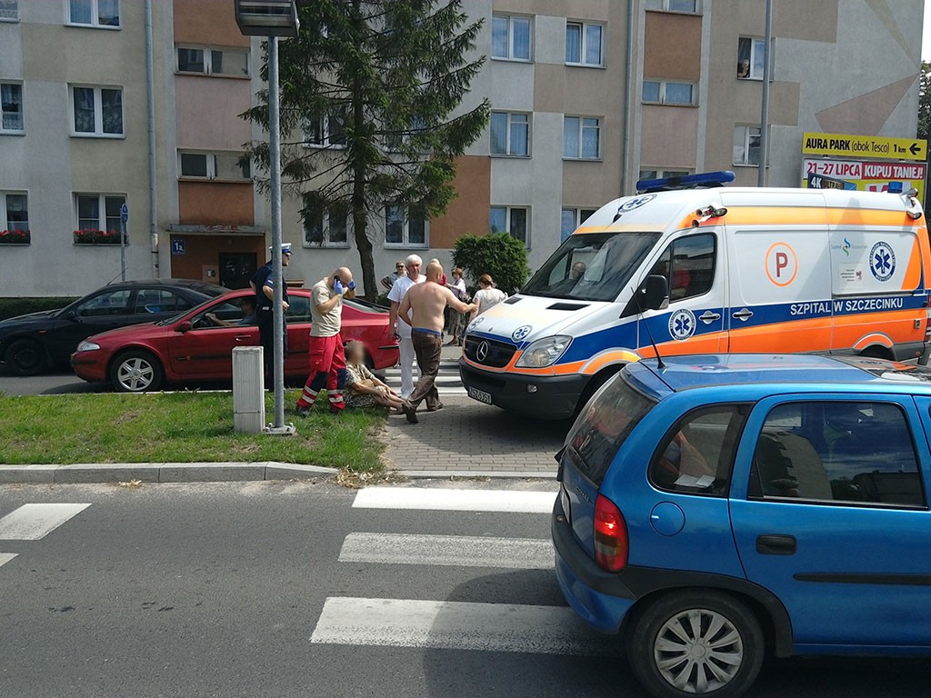 Potrącona na przejściu dla pieszych