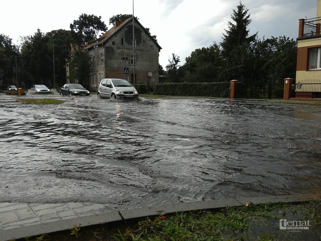 Deszcz jak zwykle, podtopienia tam gdzie zawsze