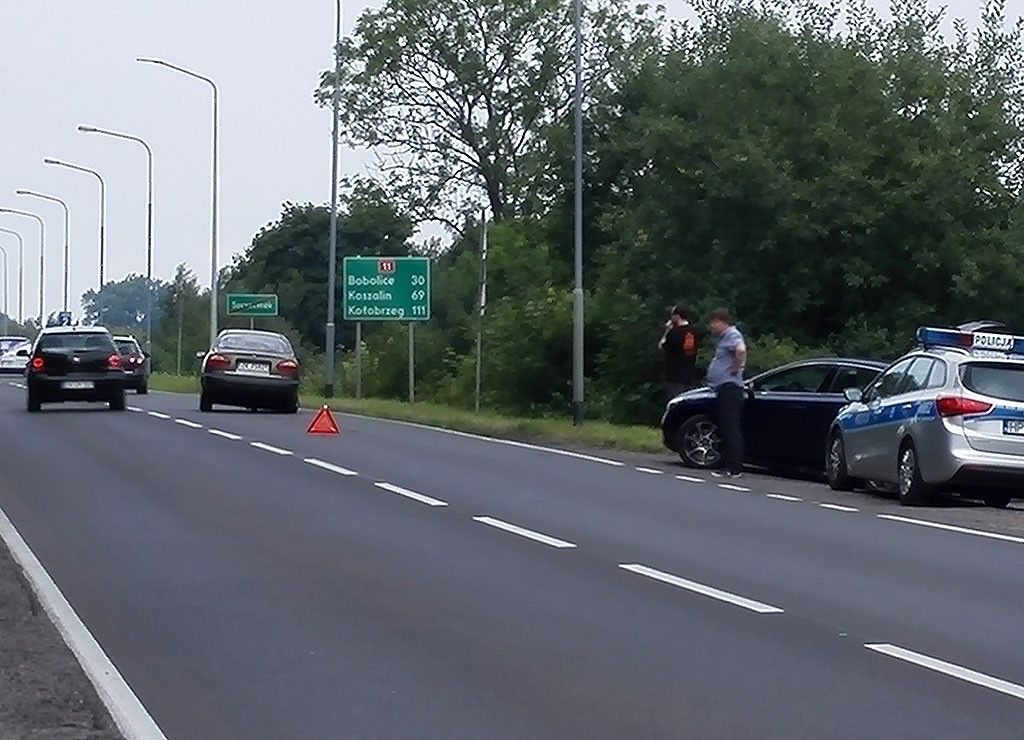 Lanos wjechał w volvo