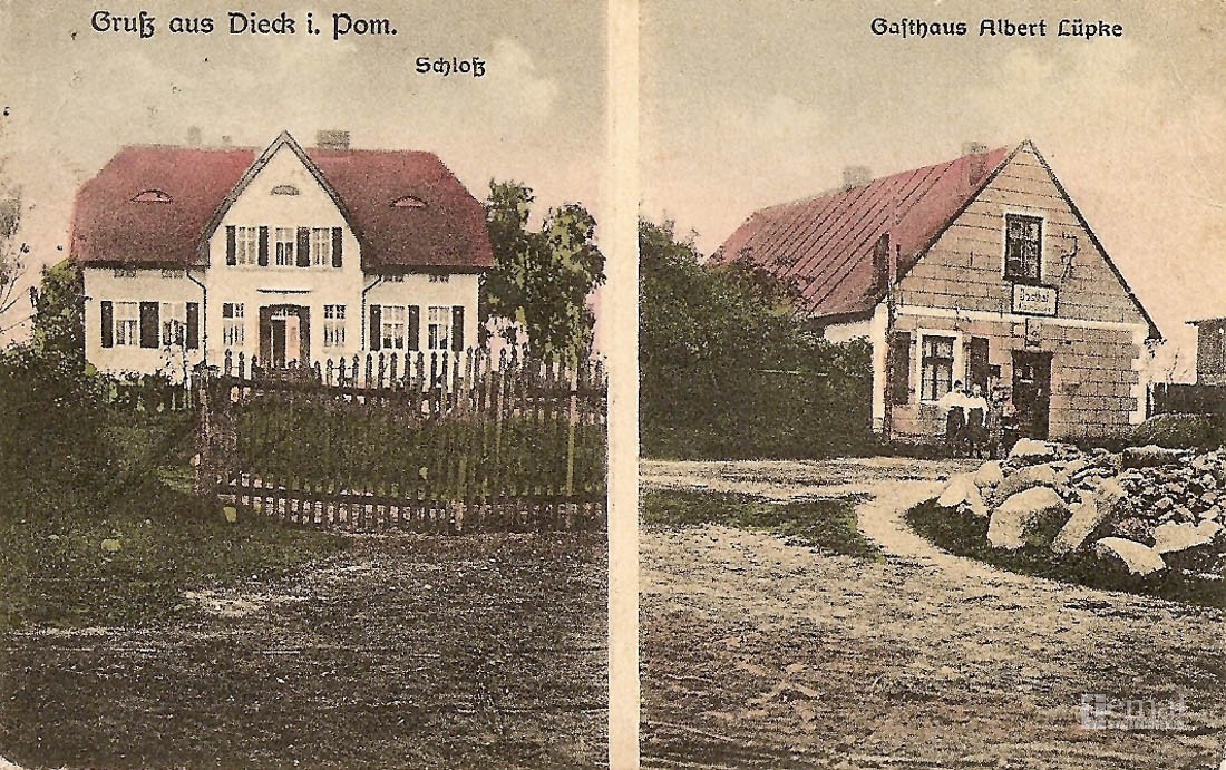 Dziki, czyli dworek, kościół i zajazd