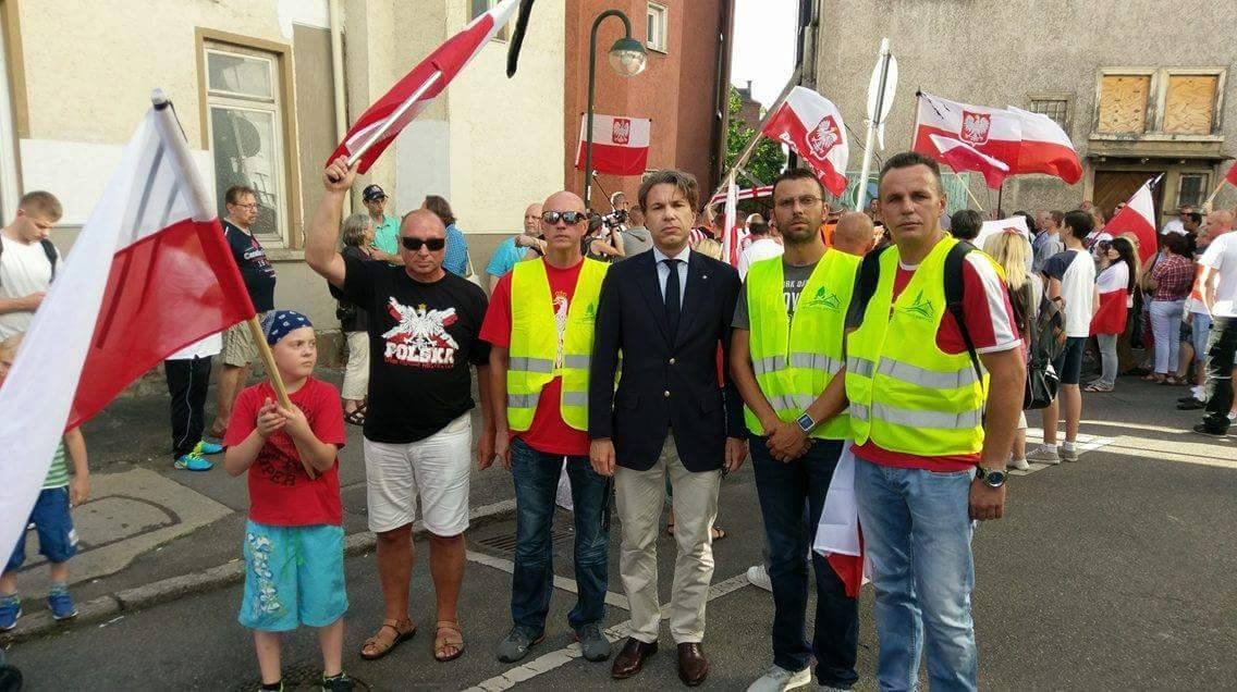 Polski protest w Reutlingen