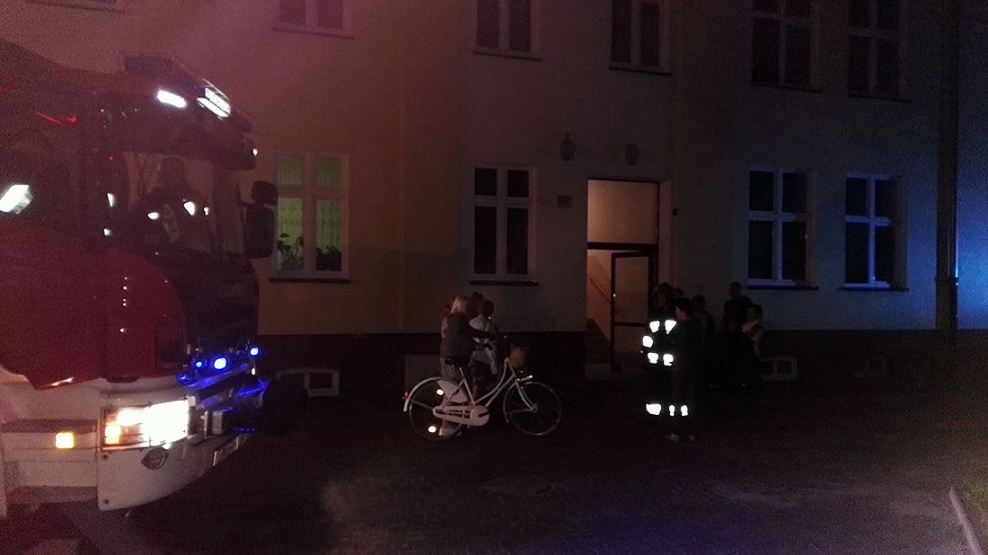 Przypalony garnek przyczyną interwencji