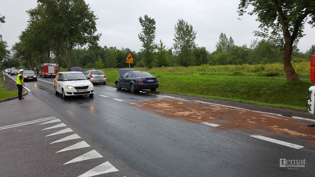 Passat wjechał w tył bmw