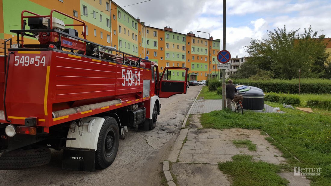 Alarm gazowy na Wodociągowej