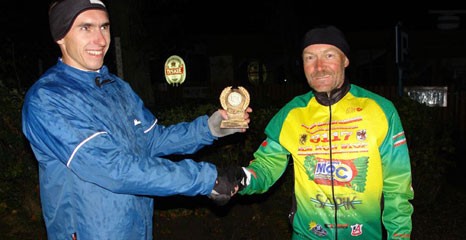 Koniec maratonu – Grzegorz na mecie!