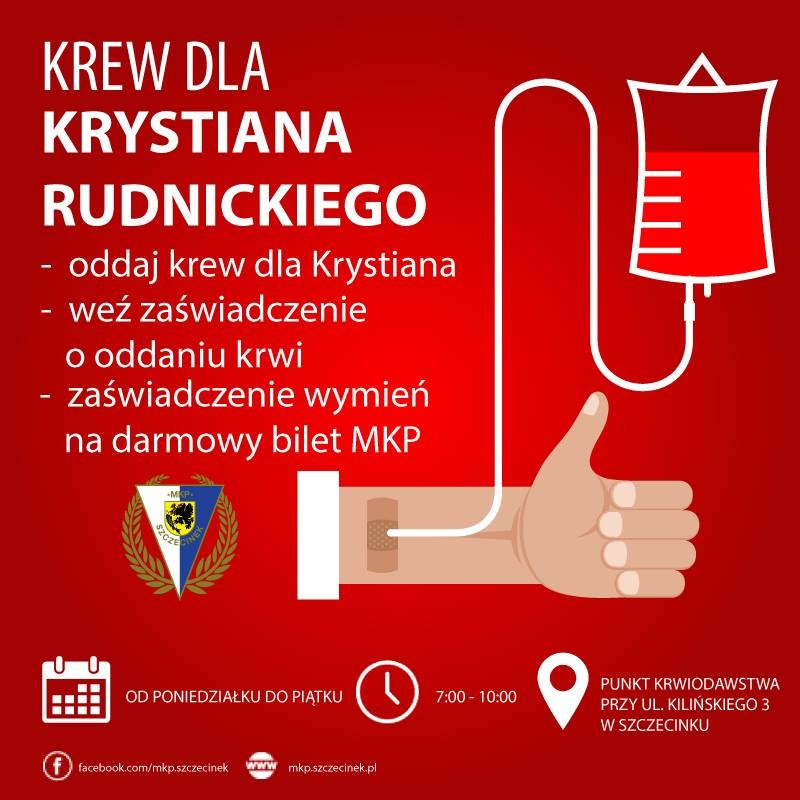 Oddasz krew - dostaniesz bilet na mecz!