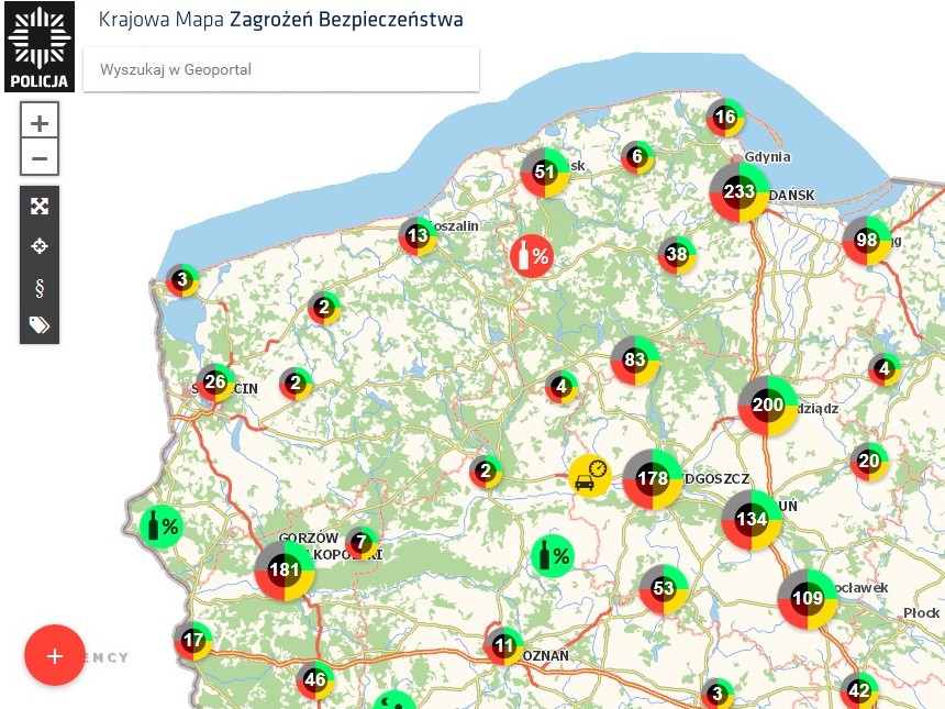 Krajowa Mapa Zagrożeń Bezpieczeństwa już w naszym województwie
