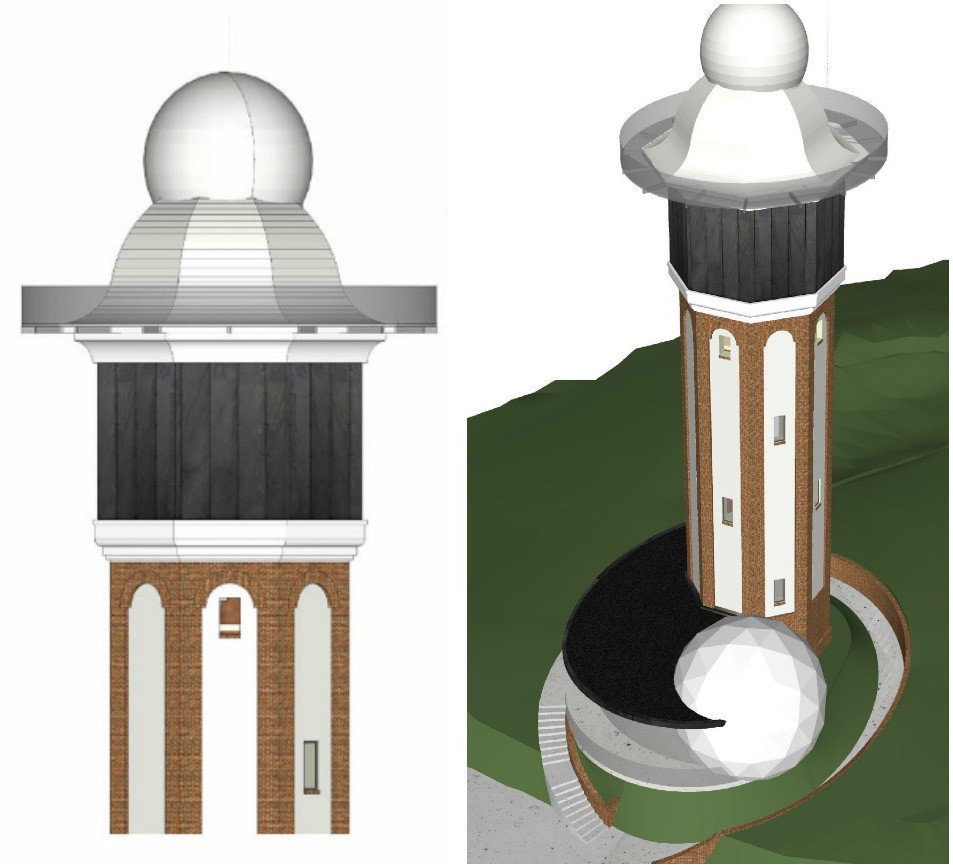 W wieży ciśnień - obserwatorium i planetarium
