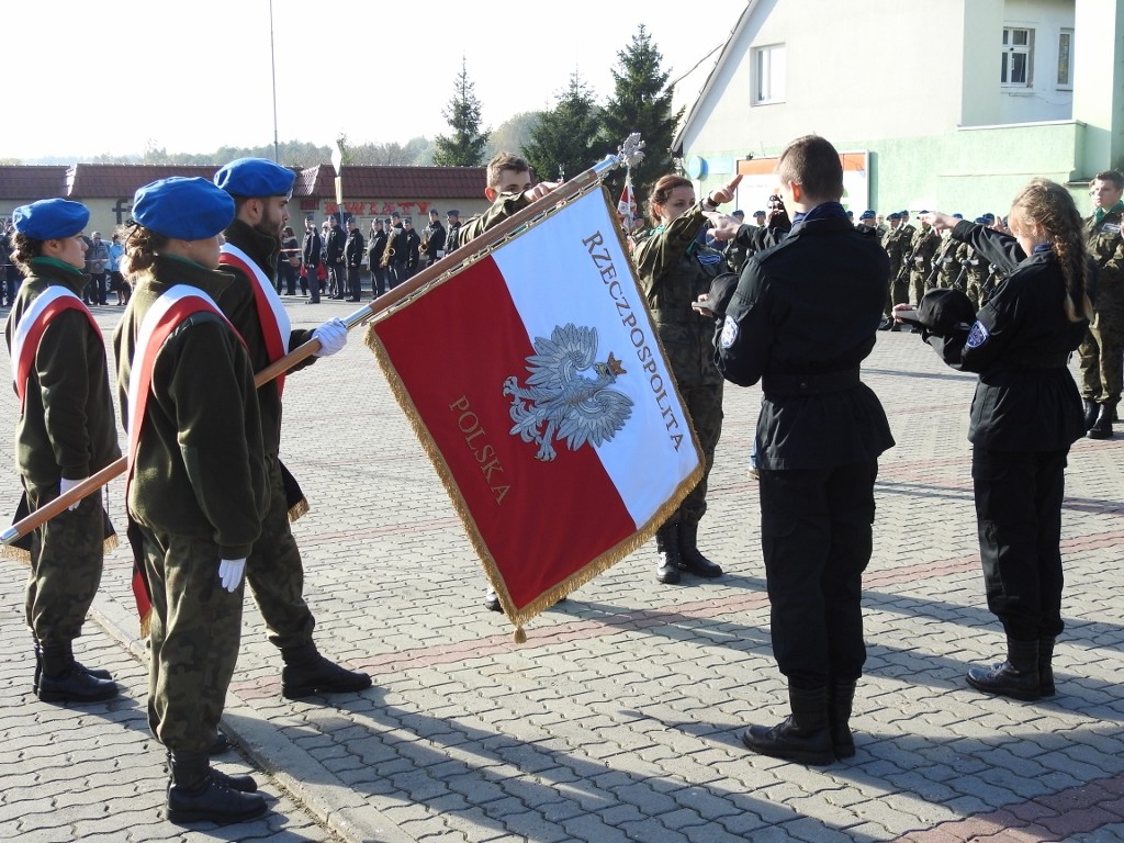 Ślubowały klasy mundurowe