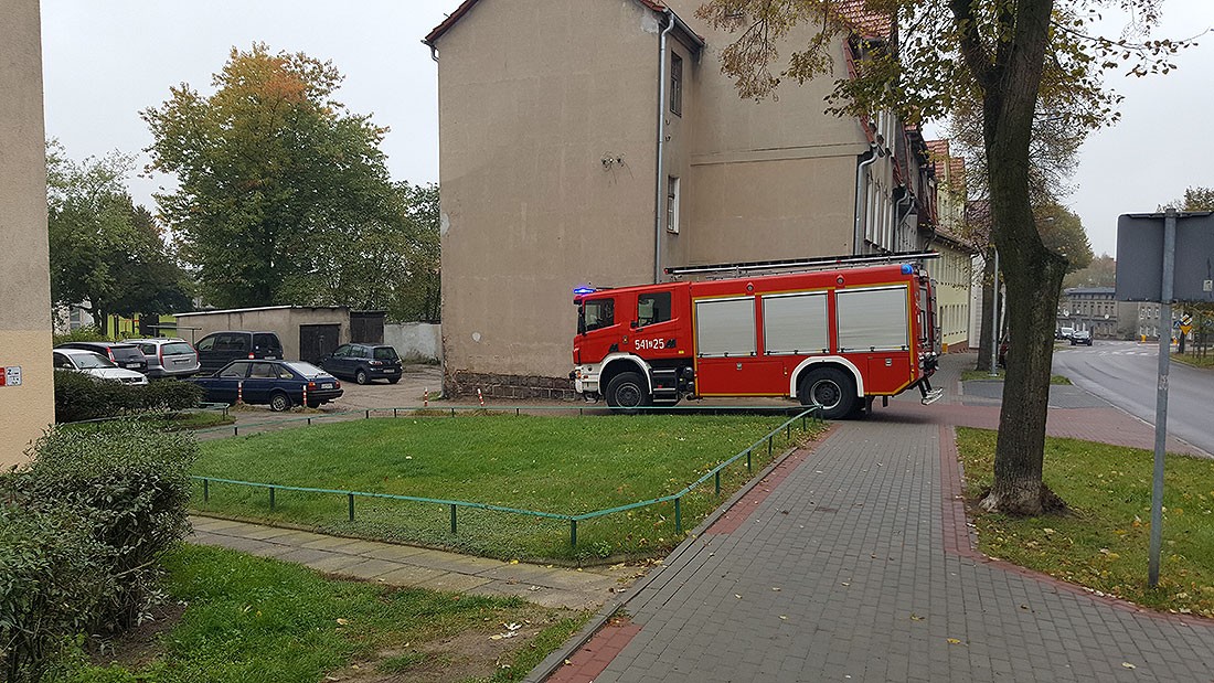 Tlenek węgla w budynku przy ul. Kamiennej