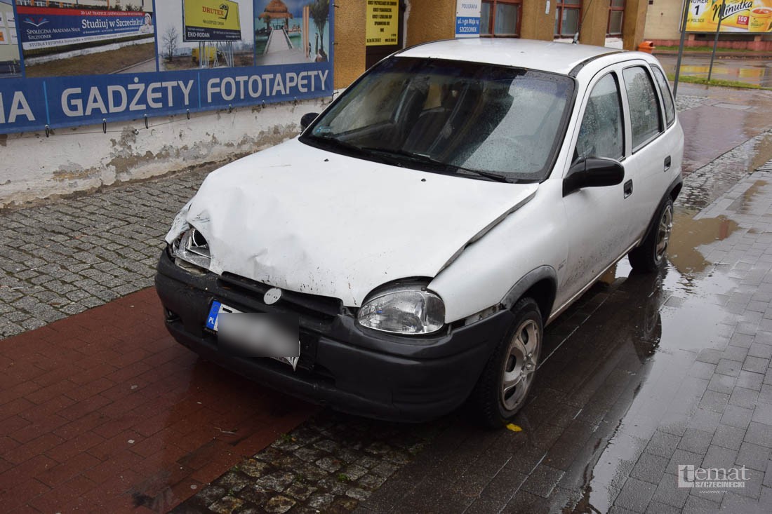 Kolizja z taksówką
