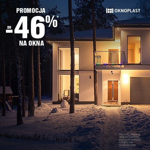 Okna Oknoplast z rabatem do 46%!