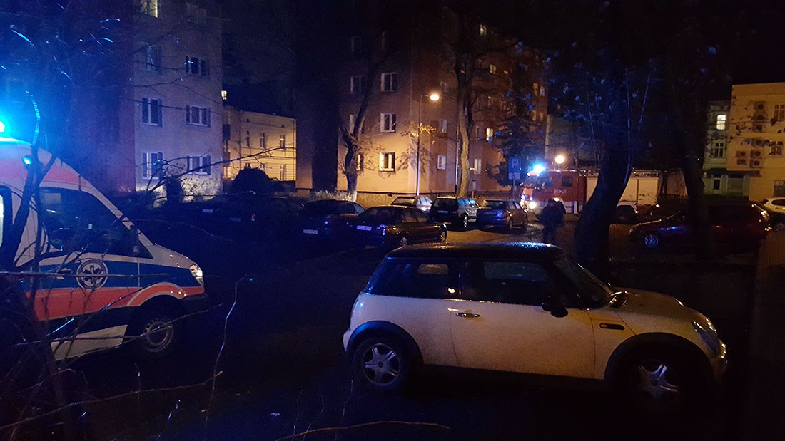 Czad na ul. Wyszyńskiego - niepotwierdzony
