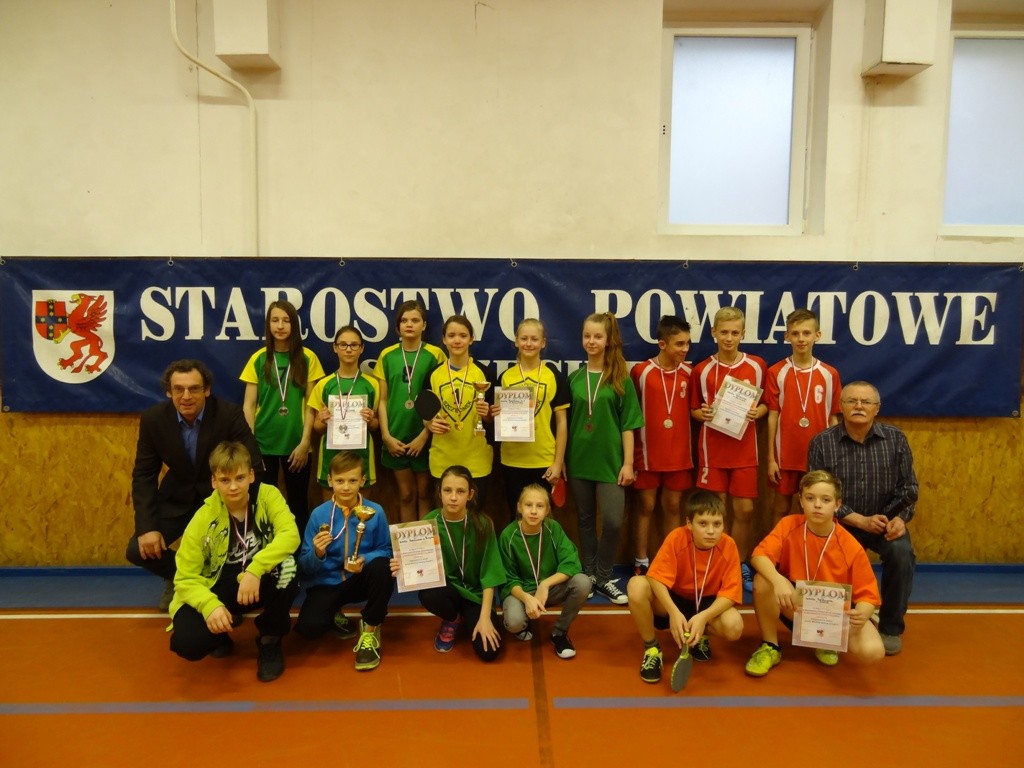 Cały powiat grał w ping ponga