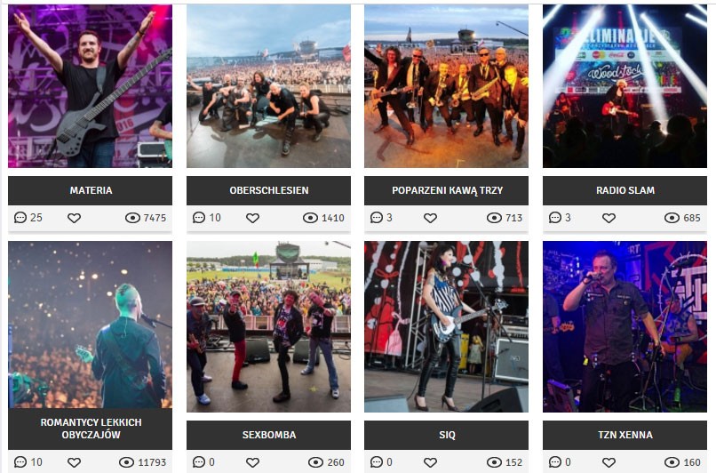 Materia walczy o scenę na Woodstock