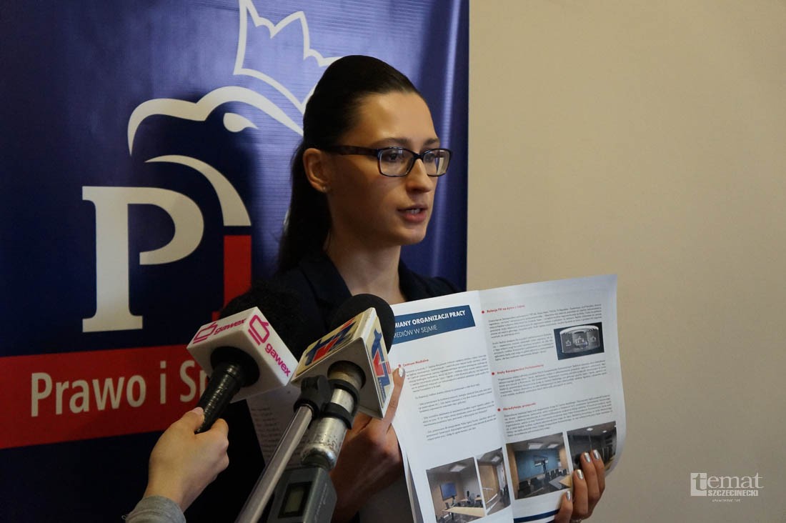 Małgorzata Golińska: Trudno się nie uśmiechnąć, kiedy akurat w Szczecinku słyszy się o obronie medió