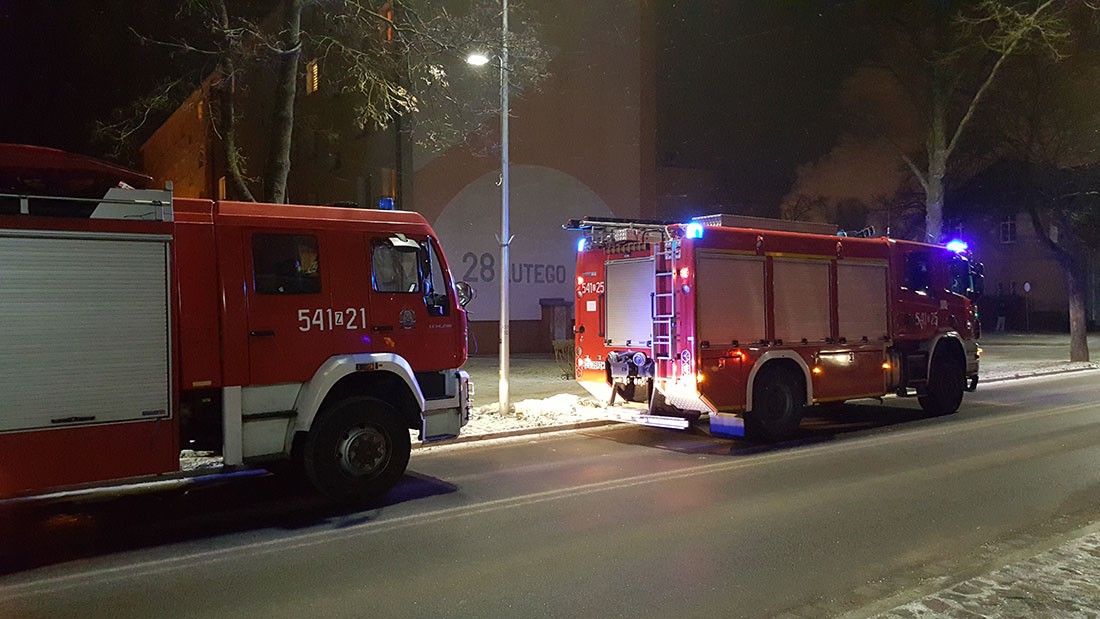 Pomógł czujnik czadu