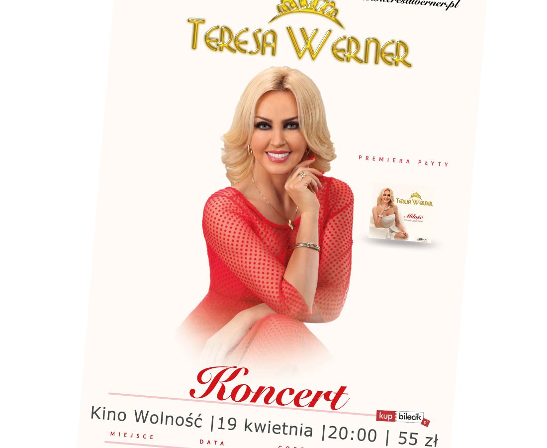 Teresa Werner wystąpi w Szczecinku