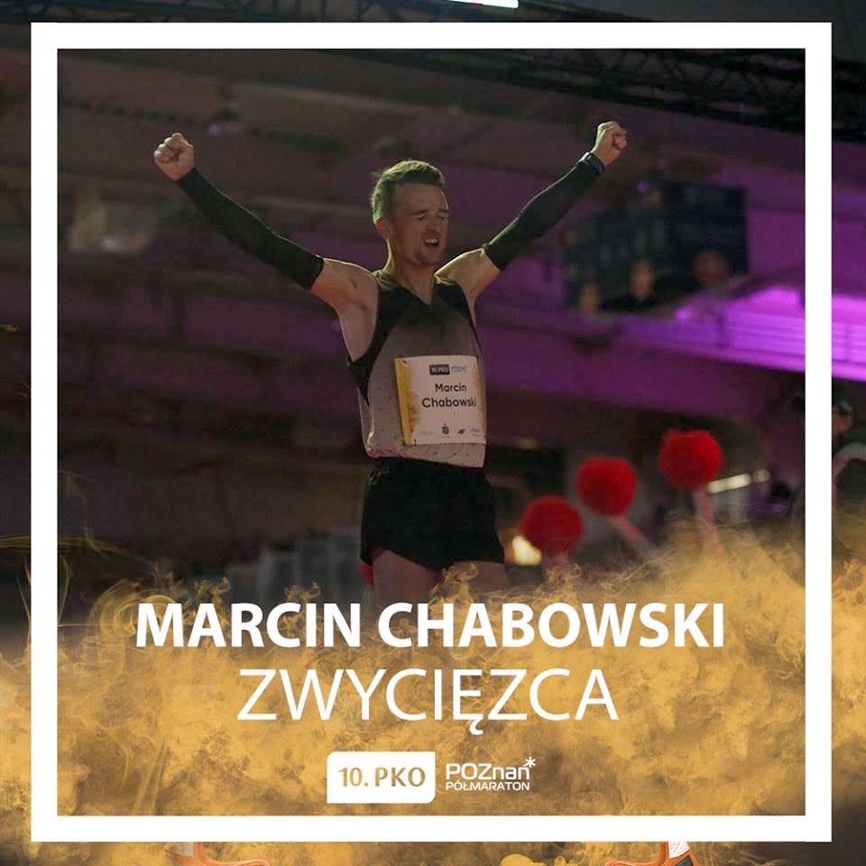 Marcin Chabowski zwycięzcą PKO Półmaratonu Poznań!