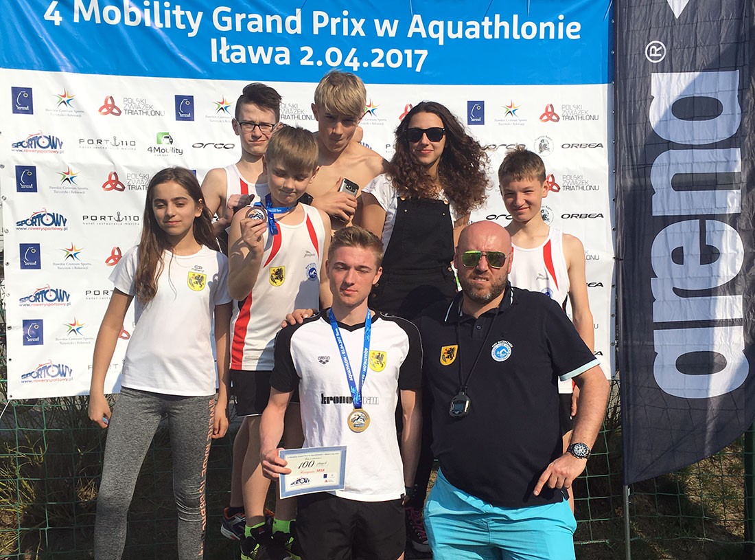 Igor Siódmiak najlepszy w aquathlonie