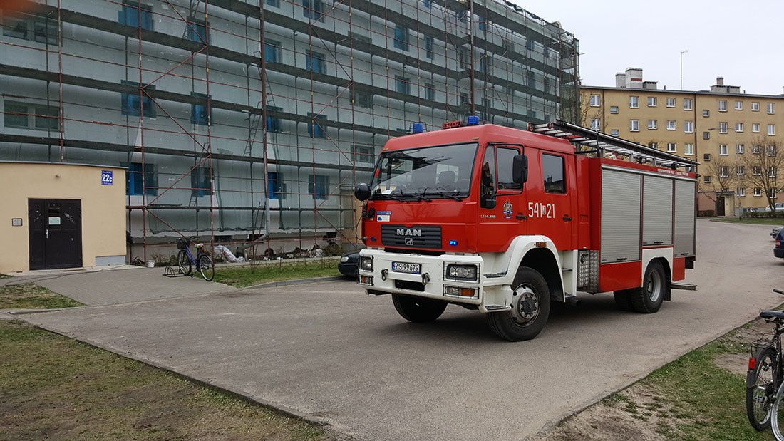 Czad na ul. Wodociągowej 22
