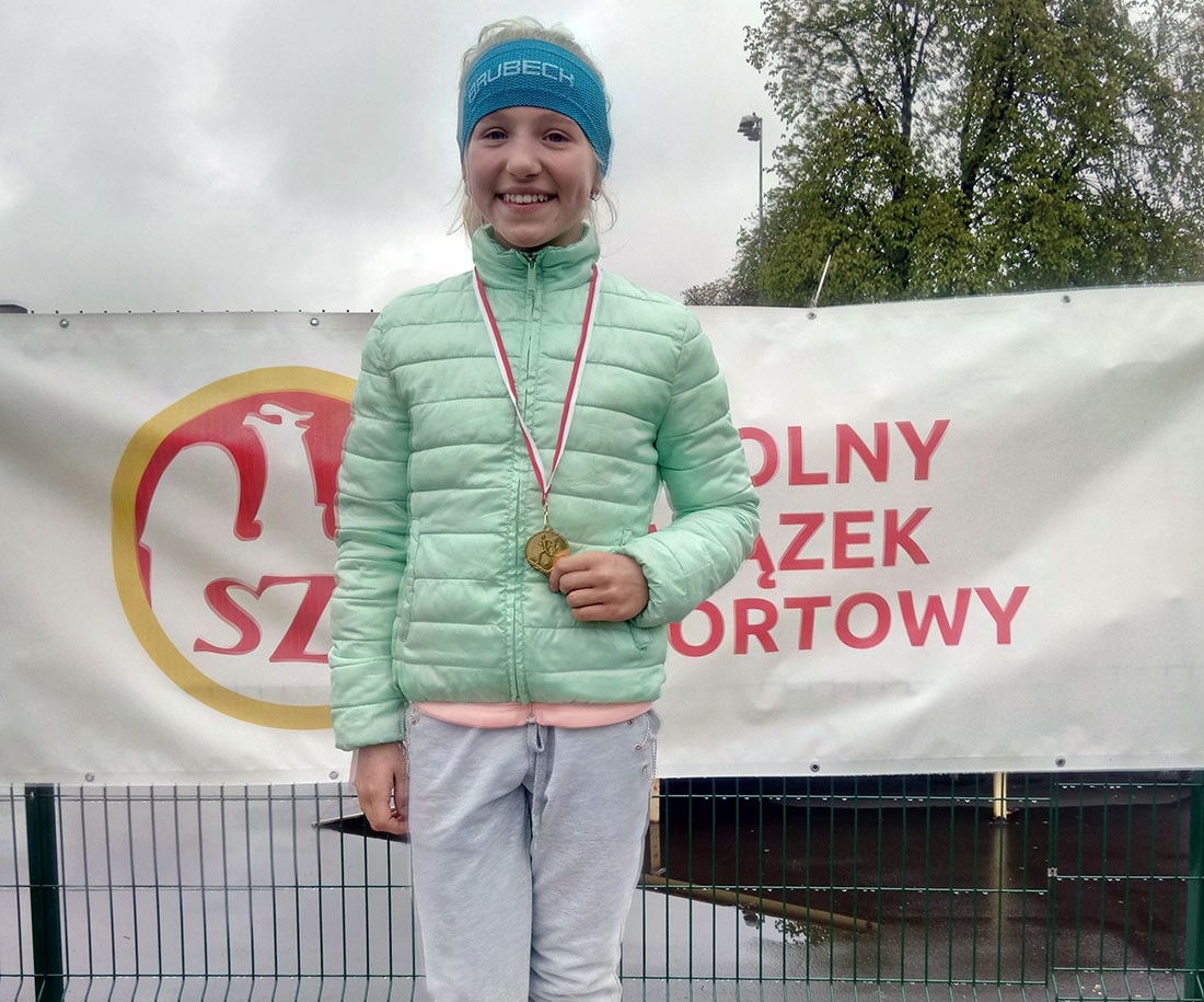 Julia Baran najlepszą zawodniczką w województwie!