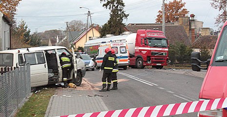 Wypadek w Gwdzie Małej