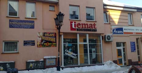 Redakcja Tematu w centrum miasta