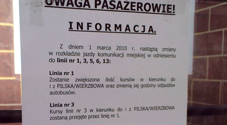 „Jedynka” wzięła „trójkę” – rewolucja w autobusach