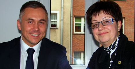 Sebastian Karpiniuk odwiedził Szczecinek