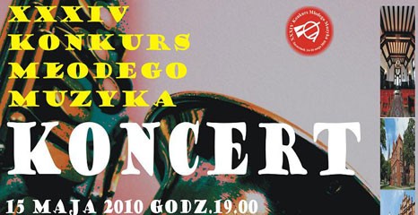  XXXIV Konkurs Młodego Muzyka  - w najbliższy weekend w Szczecinku 