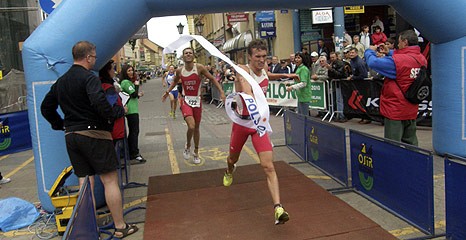 Triathlonowe  ściganie  w  Szczecinku