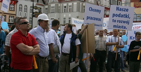 Skandowali że nie trują