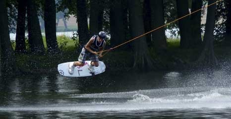 Wakeboardziści walczyli o Puchar Polski