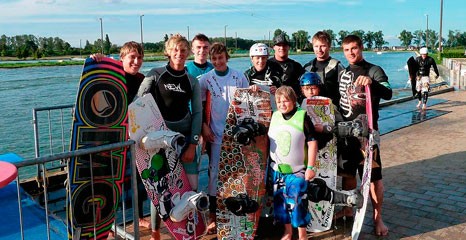 Szczecineccy wakeboardziści w Berlinie