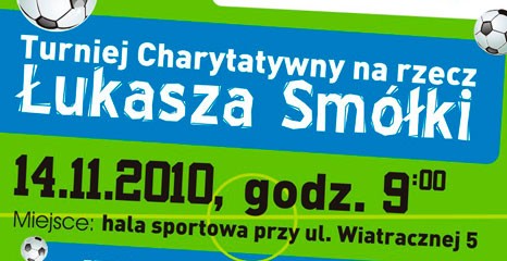 Wielim z otwartym sercem - piłkarze zagrają dla Łukasza
