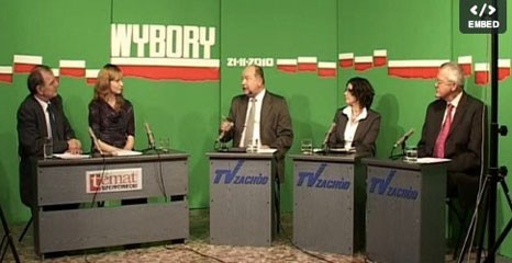 Prezentacje przedwyborcze Tematu i TV Zachód: Forum 2010