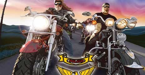 Harcerze i motocykliści wspólnie przed ratuszem