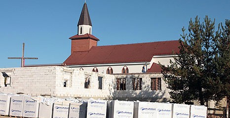 Na budowie szczecineckiego hospicjum: Są już nad parterem 
