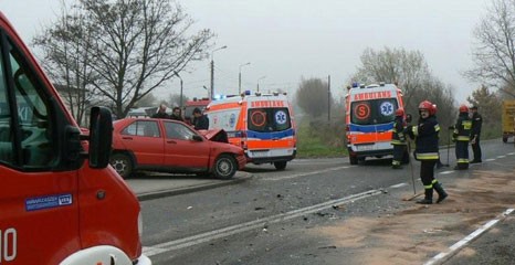 Wypadek na ul. Słupskiej - są ranni