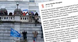 Poseł KO: Ta sama tłuszcza, podobni „patrioci”. Zamieszki w Waszyngtonie niczym Marsz Niepodległości? 
