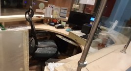 Włamał się na basen, żeby... pozjeżdżać sobie na zjeżdżalni