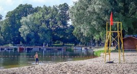 Plaża wojskowa zamknięta. Sanepid nie bada wody