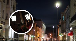 Ze stylowych na LED-owe. Wymiana latarni w centrum Szczecinka